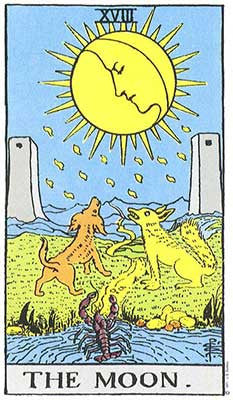 Moon Tarot Card Meanings -